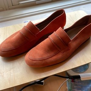 Paul Greene suede loafers